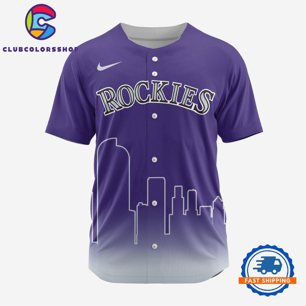 MLB Colorado Rockies City Edition Concept Custom Baseball Jersey