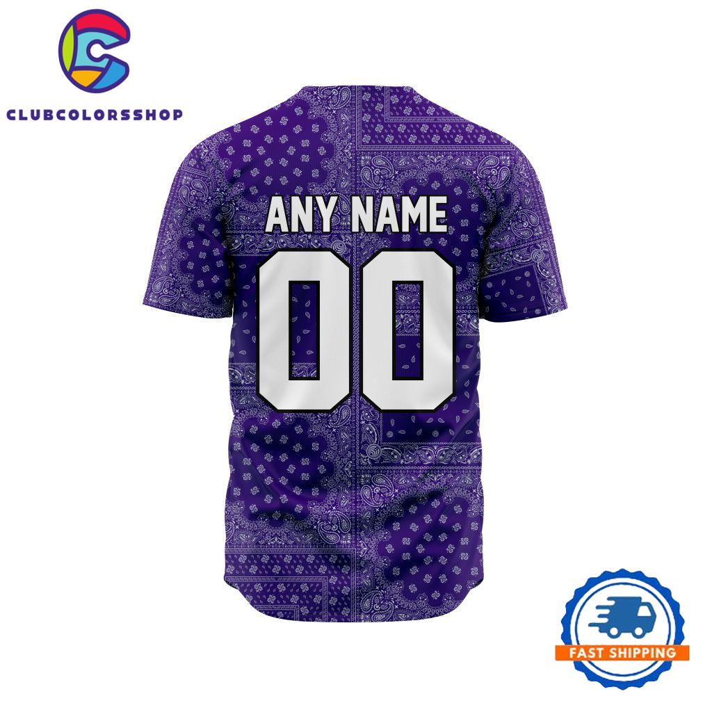 MLB Colorado Rockies Special Logo Team Paisley Design Baseball Jersey MLB Colorado Rockies Special Logo Team Paisley Design Baseball Jersey
