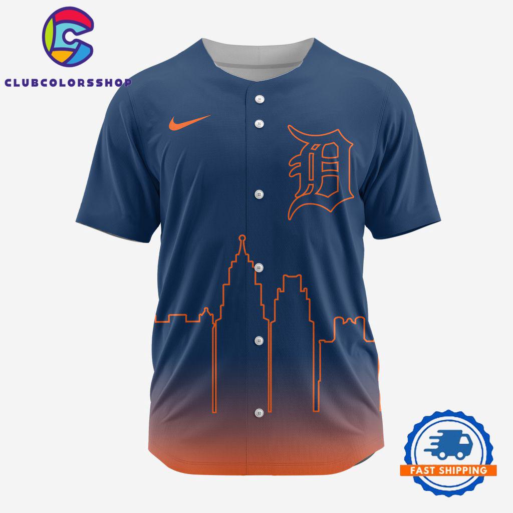 MLB Detroit Tigers City Edition Concept Custom Baseball Jersey