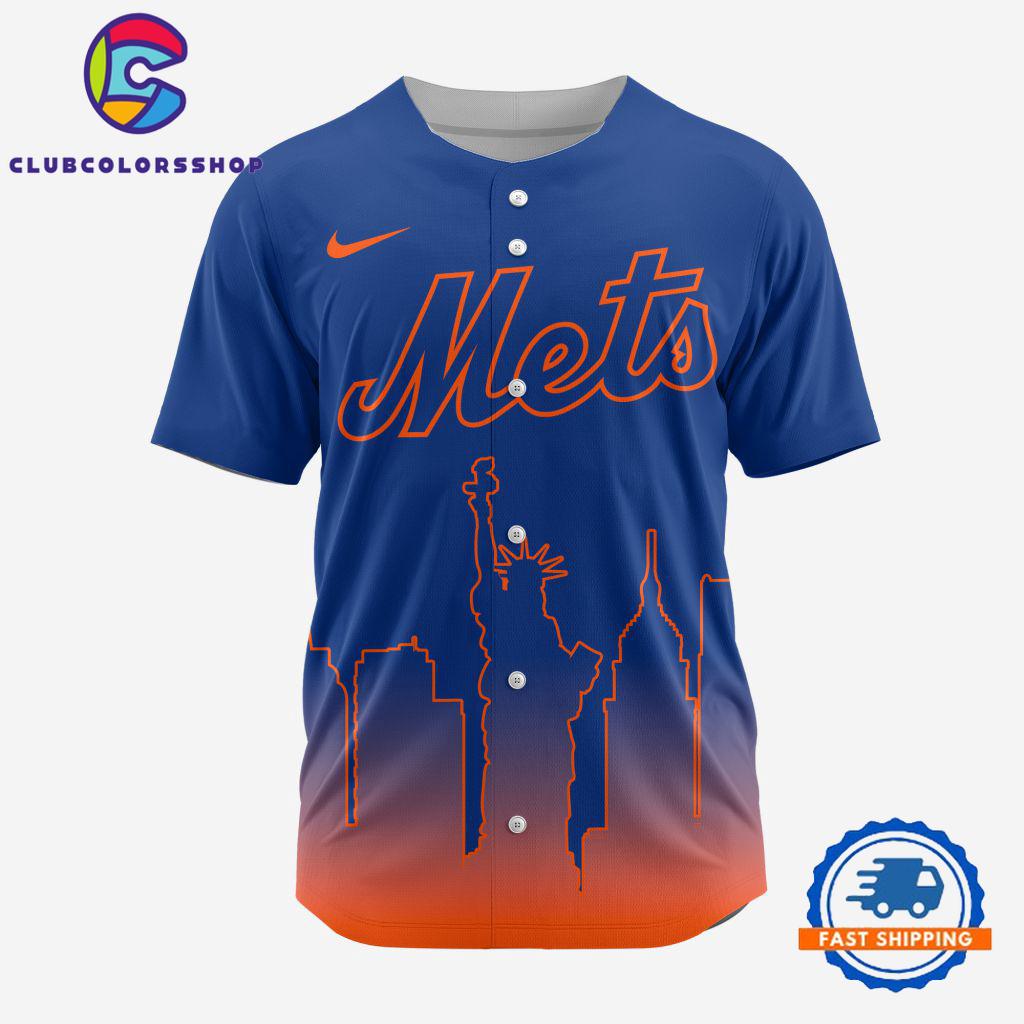 MLB New York Mets City Edition Concept Custom Baseball Jersey