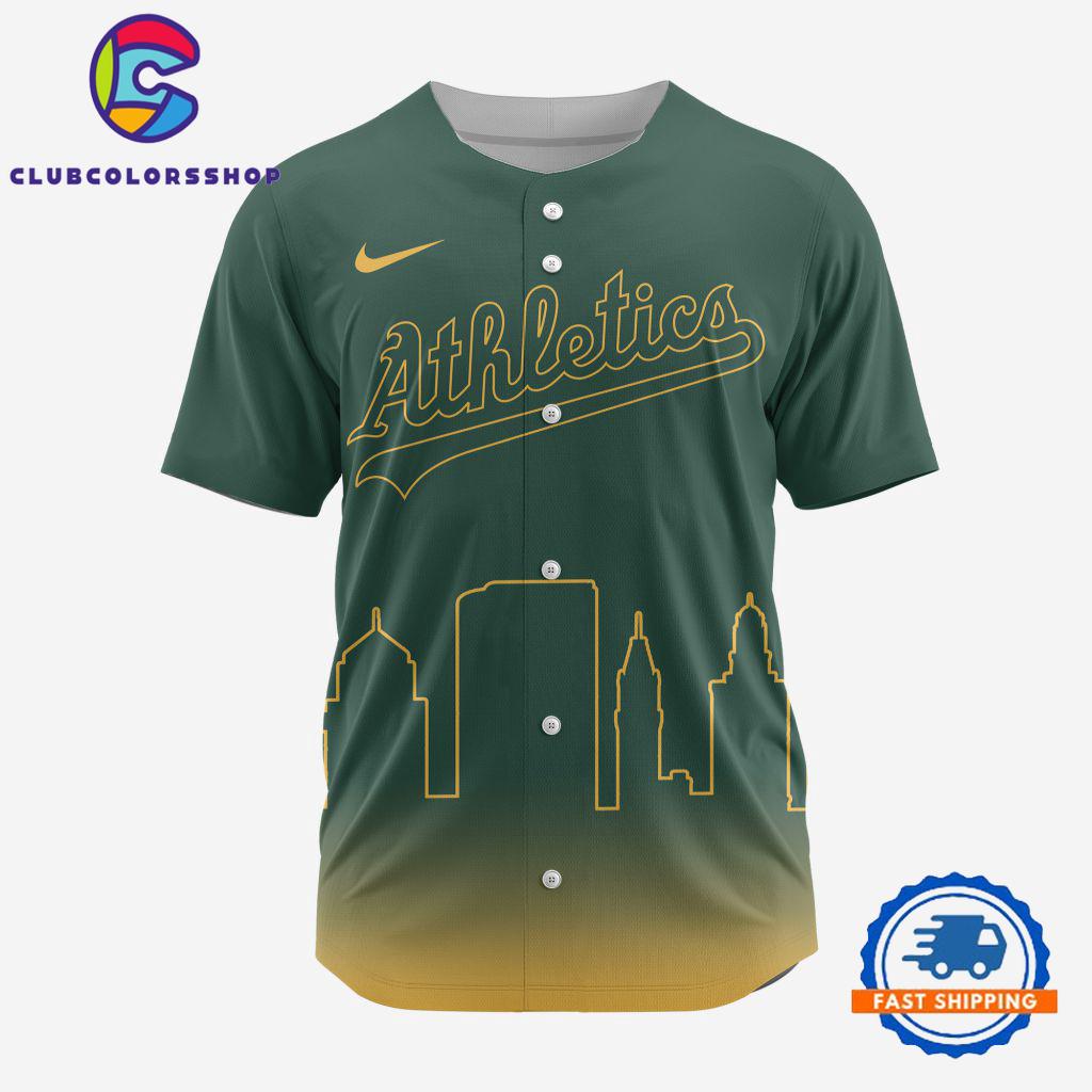 MLB Oakland Athletics City Edition Concept Custom Baseball Jersey