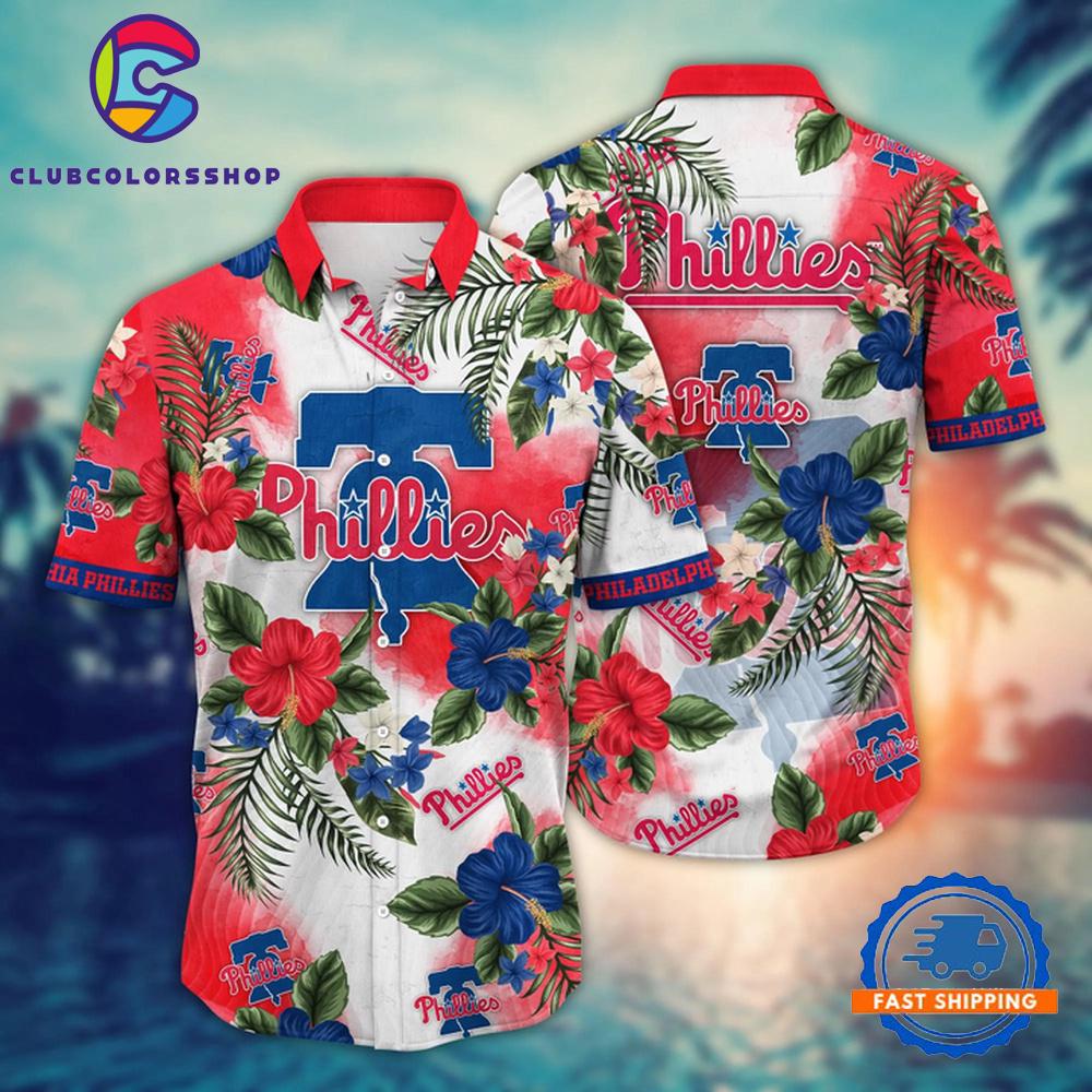 MLB Philadelphia Phillies Hibiscus Dream Hawaiian Shirt