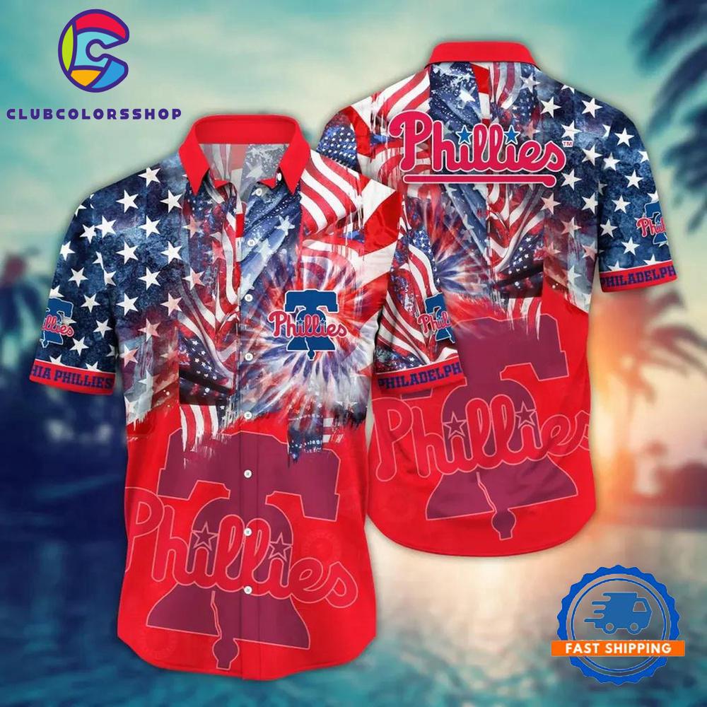 MLB Philadelphia Phillies Summer Flower Hawaiian Shirts Design