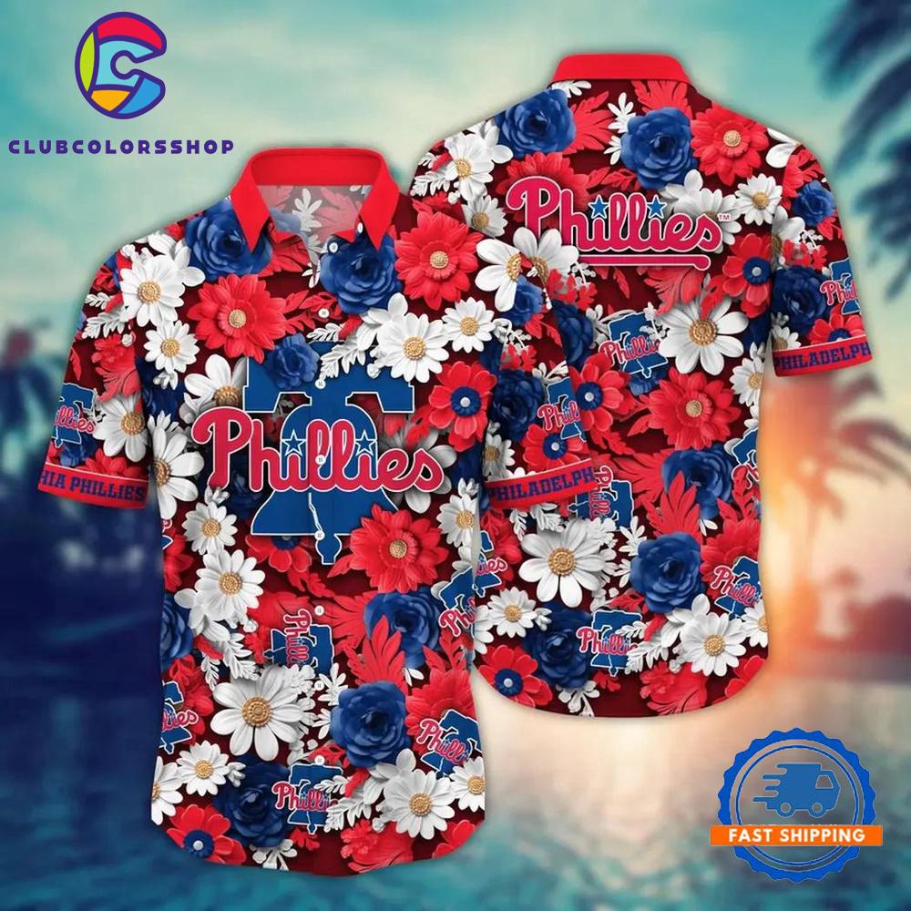 MLB Philadelphia Phillies Tropical Summer Hawaiian Shirts