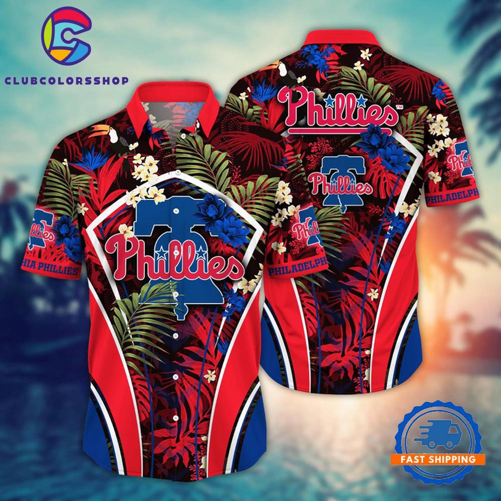 MLB Philadelphia Phillies Tropical Vibe Hawaiian Shirt