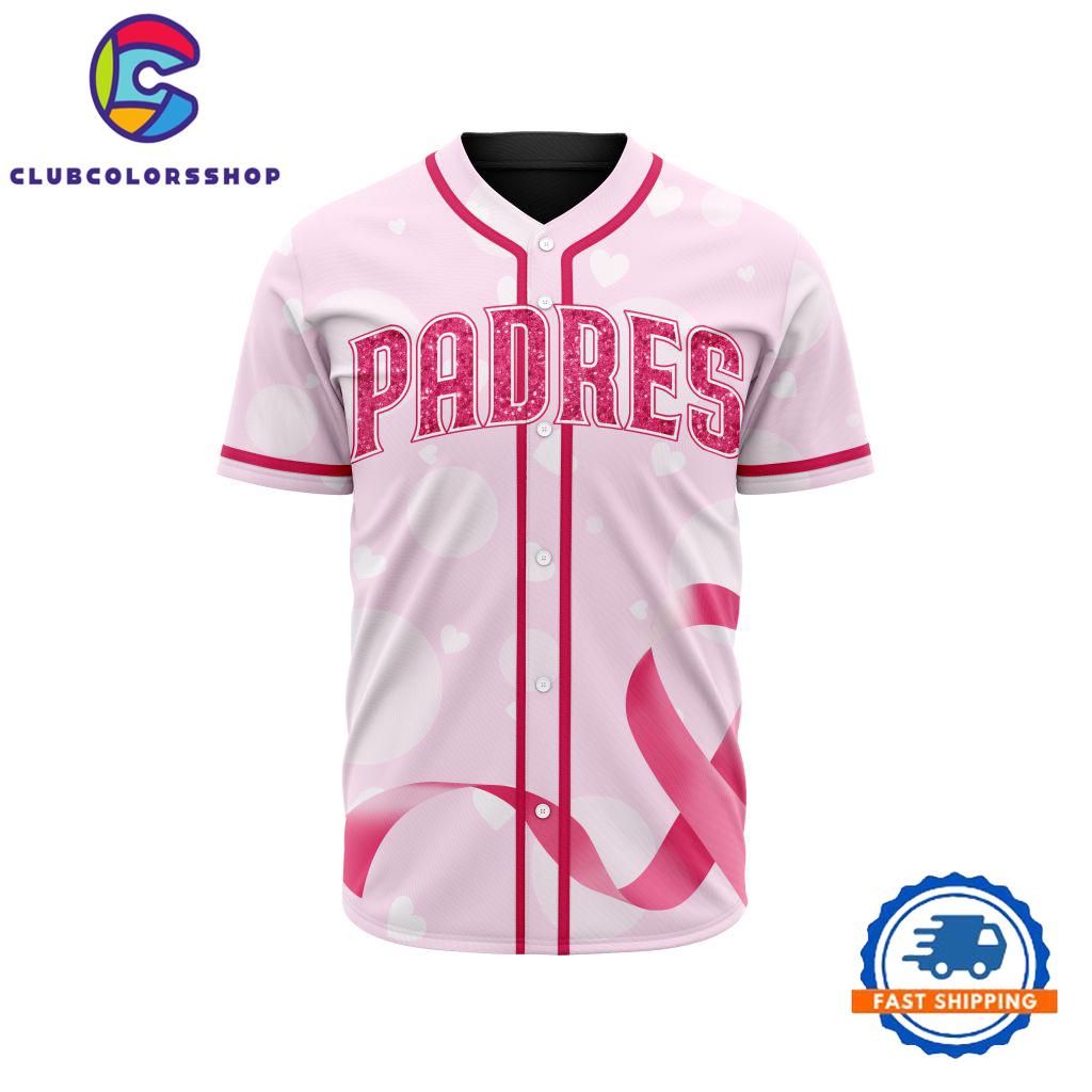MLB San Diego Padres Special Pink Design Fight Breast Cancer Limited Baseball Jersey