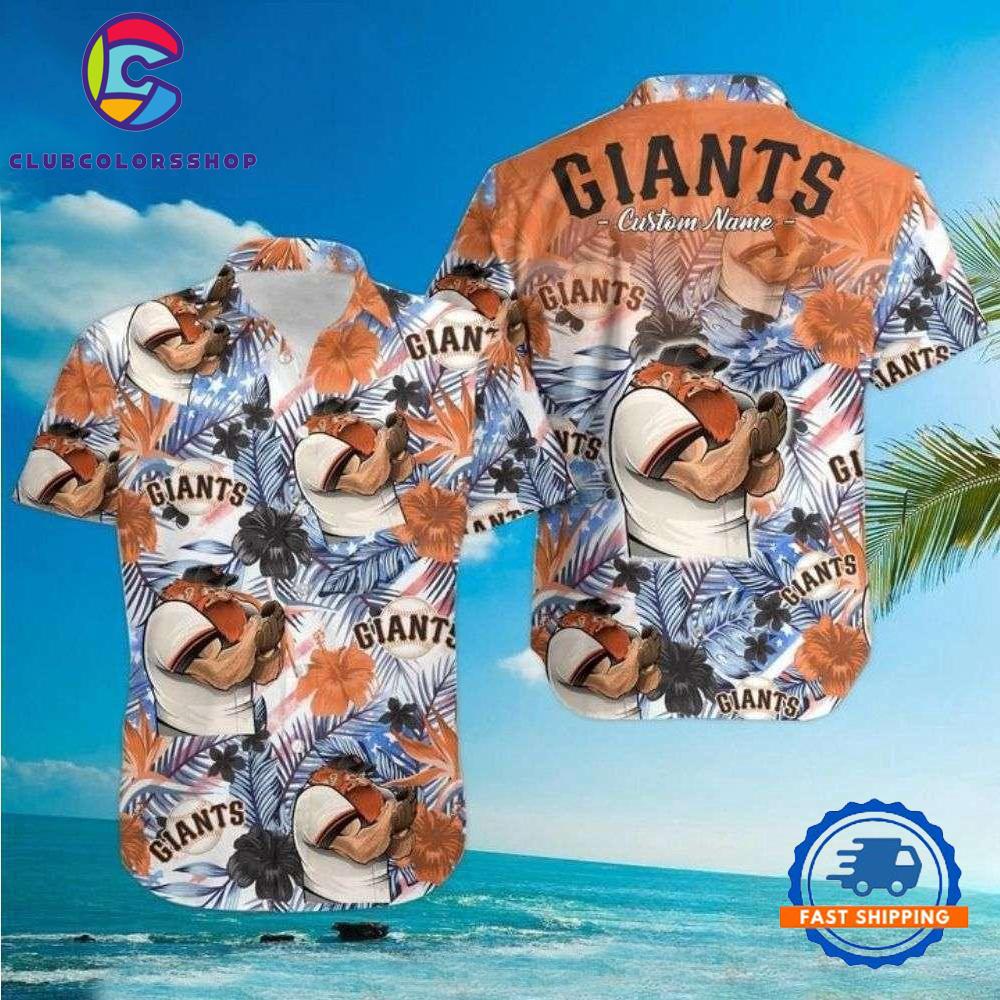 MLB San Francisco Giants Custom Catch Hawaiian Shirt