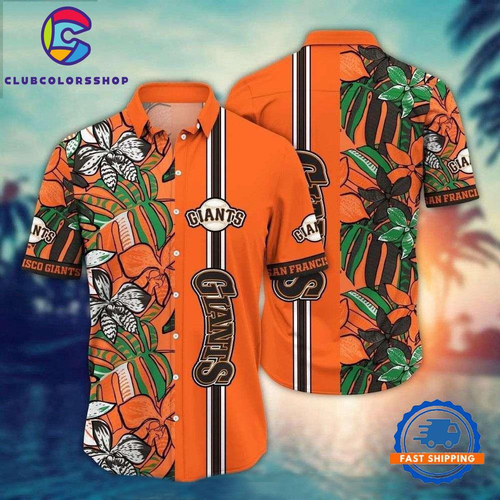 MLB San Francisco Giants Jungle Leaf Hawaiian Shirt