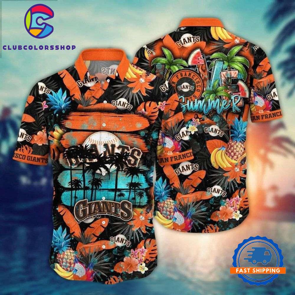 MLB San Francisco Giants Summer Paradise Hawaiian Shirt