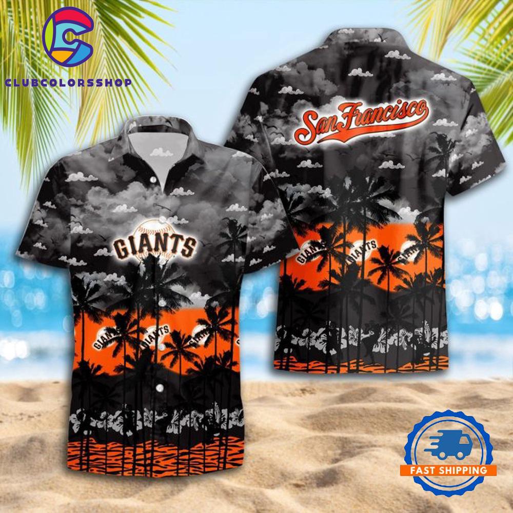 MLB San Francisco Giants Sunset Hawaiian Shirt Beach Vibes Apparel