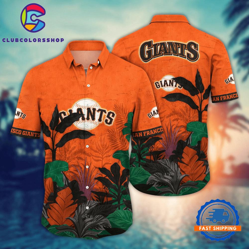 MLB San Francisco Giants Tropical Escape Hawaiian Shirt