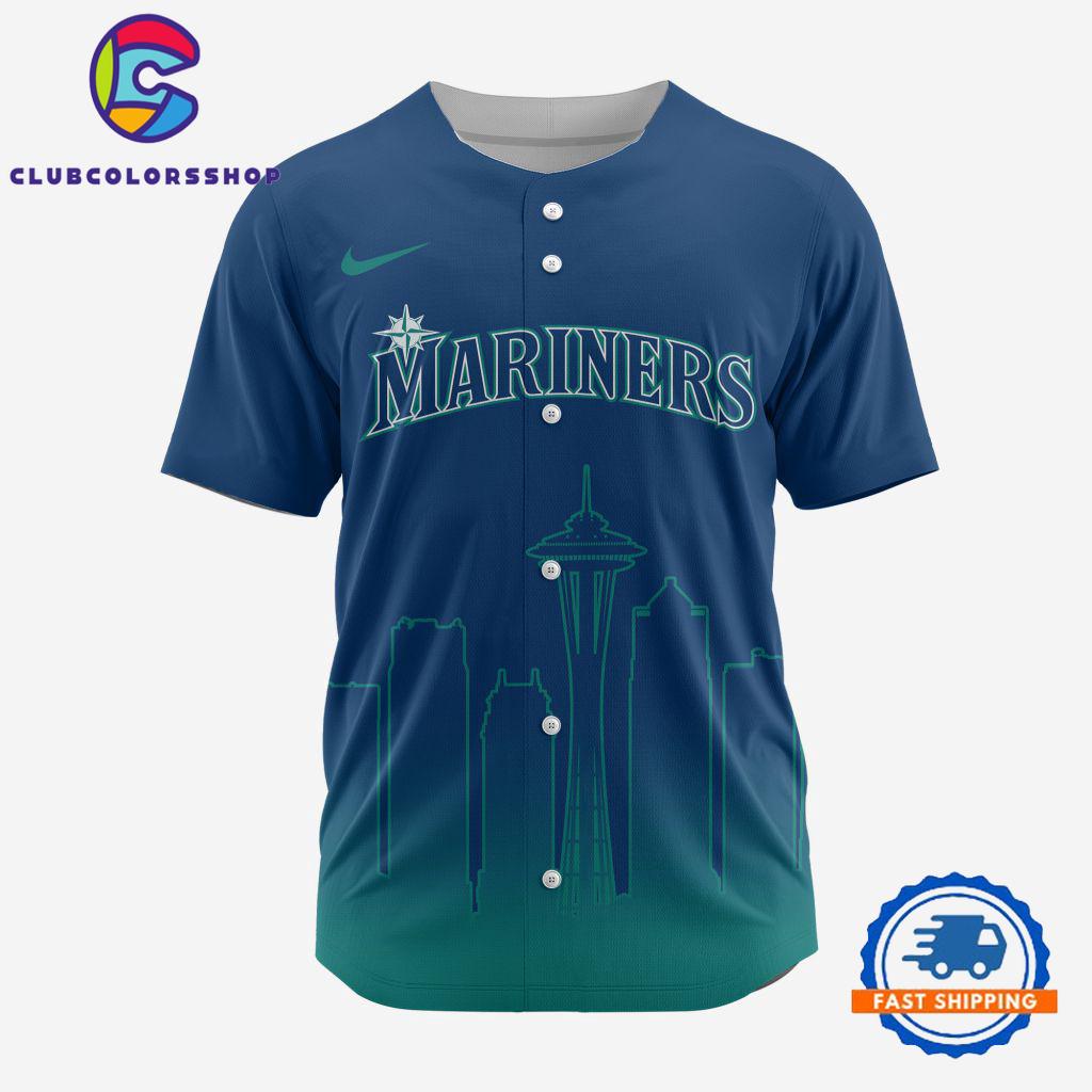 MLB Seattle Mariners City Edition Concept Custom Baseball Jersey