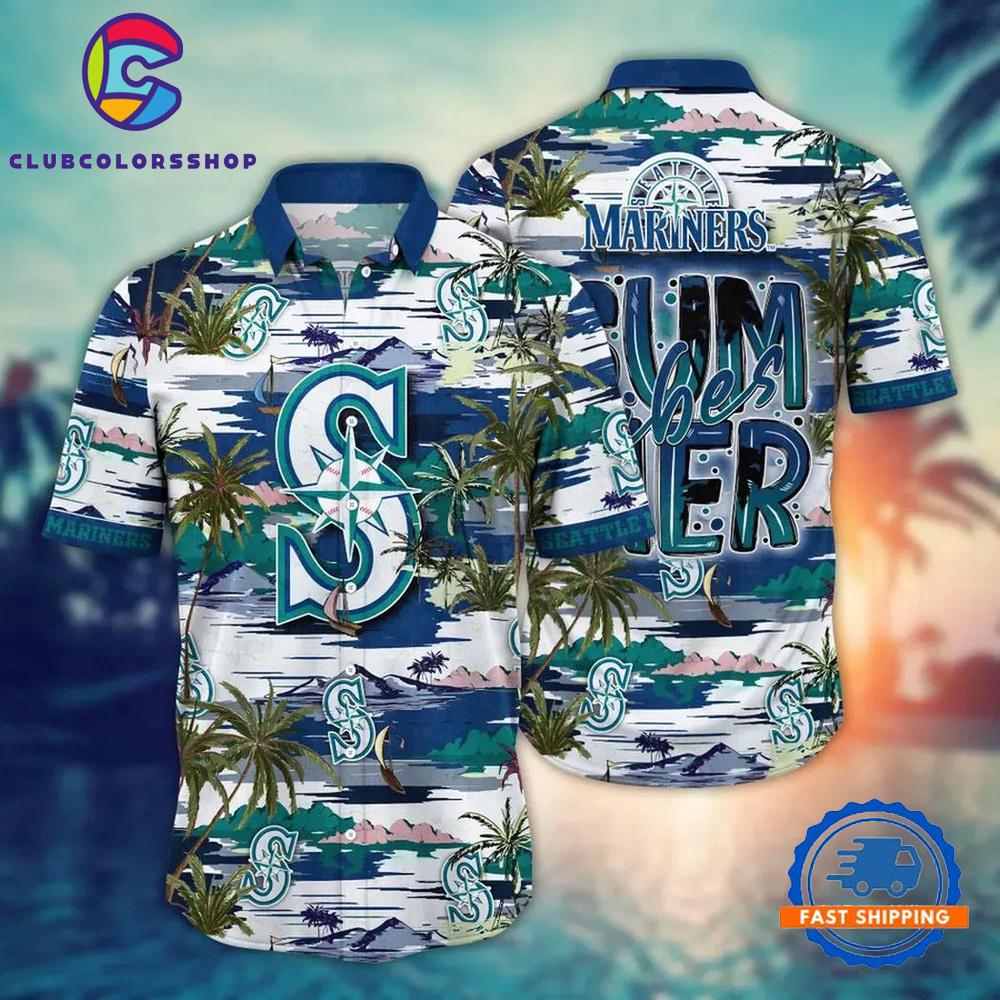 MLB Seattle Mariners Tropic Tide Hawaiian Shirt