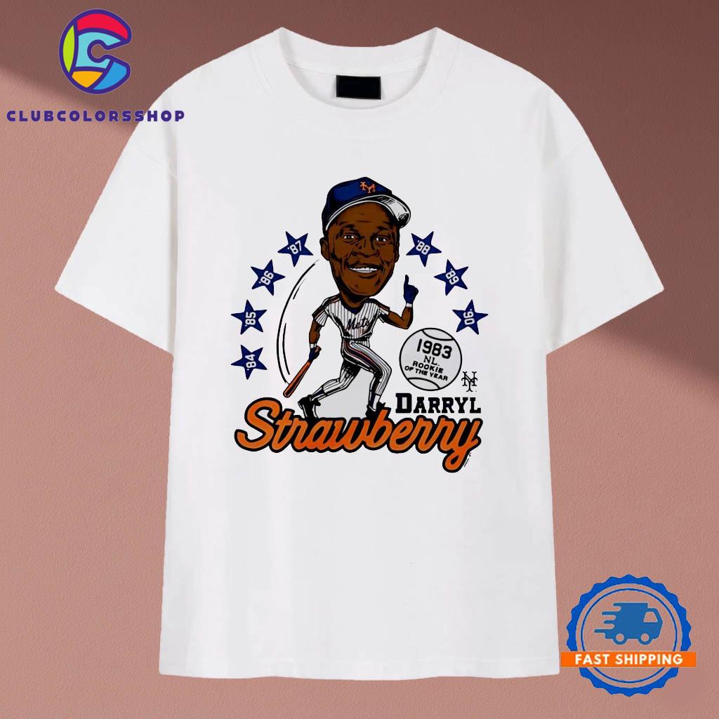 Darryl Strawberry New York Mets caricatures T-Shirts