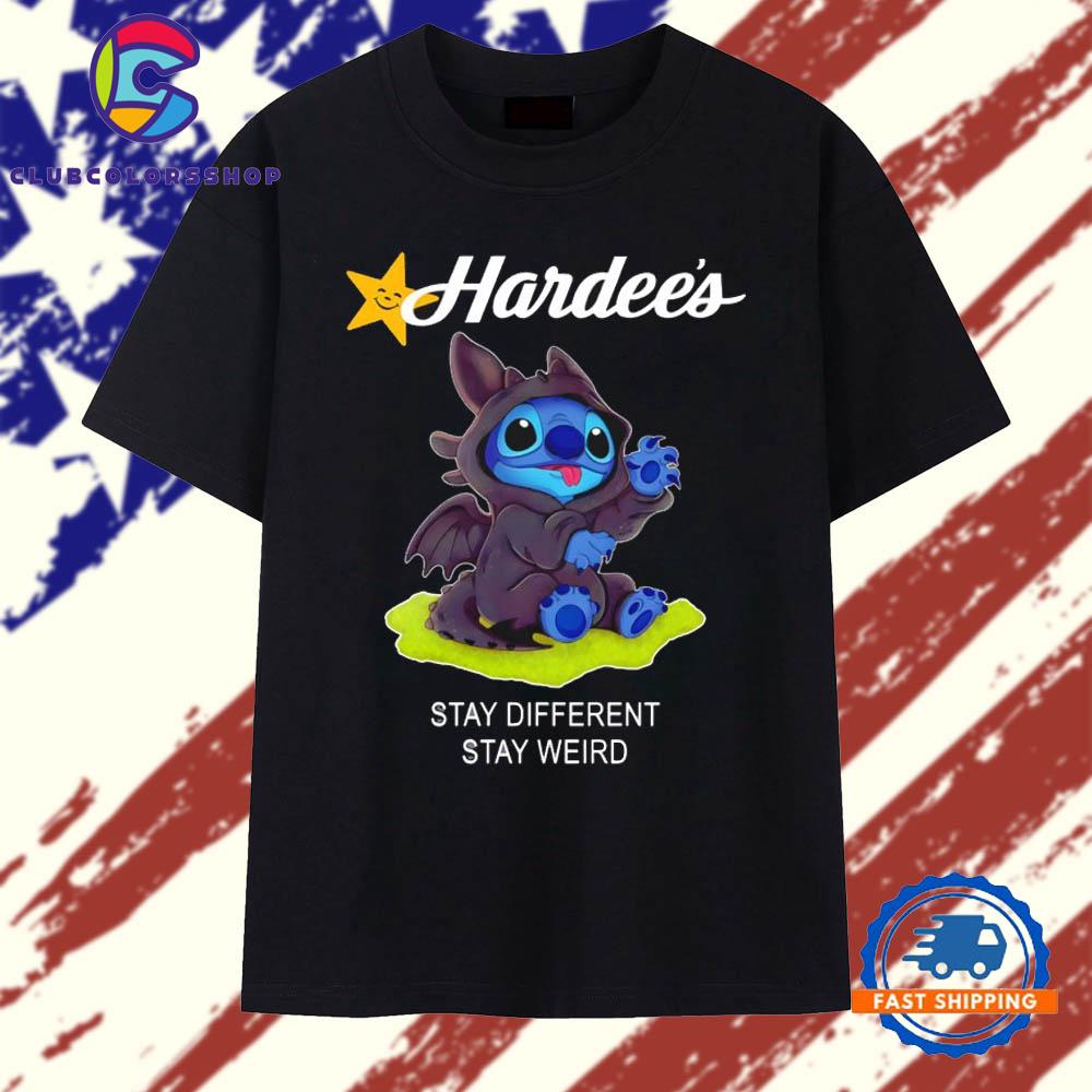 Hardee’s x Toothless Stitch Stay Different Stay Weird T-Shirts