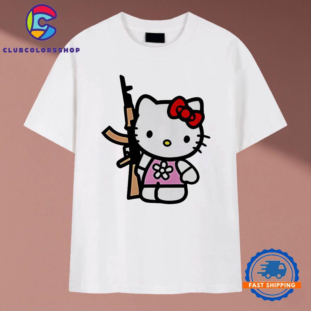 Hello Kitty AK-47 T-Shirts