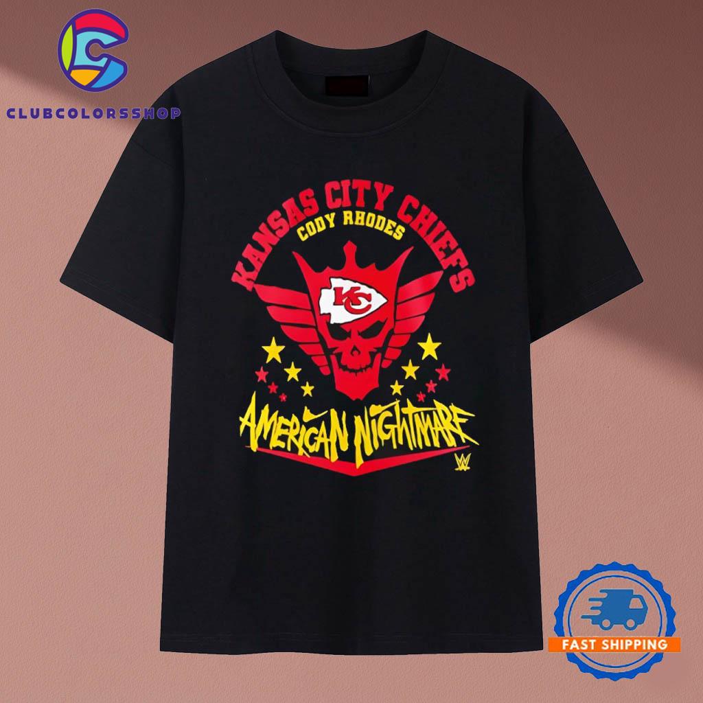 Kansas City Chiefs Cody Rhodes American Nightmare Vintage T Shirt