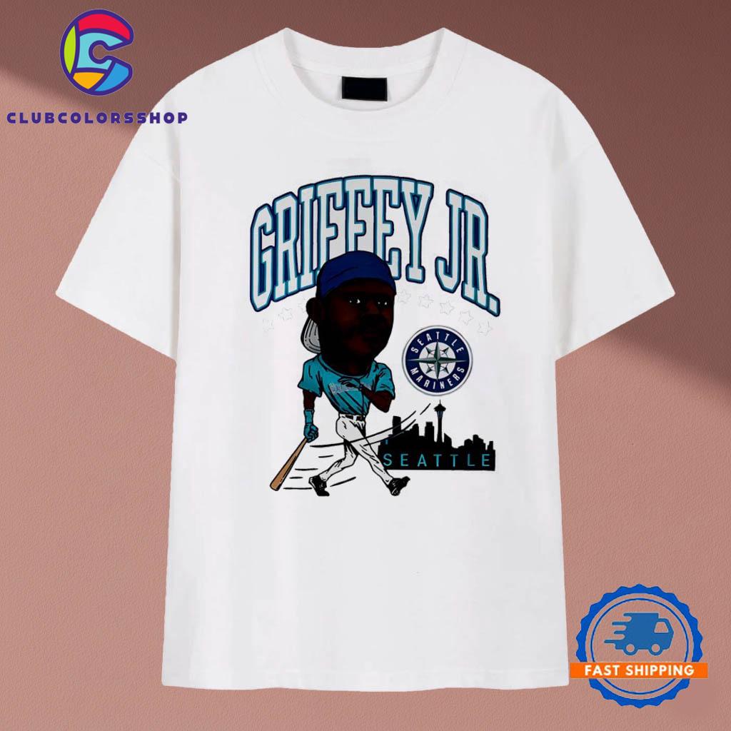 Ken Griffey Jr Seattle Mariners walk off caricatures T-Shirts