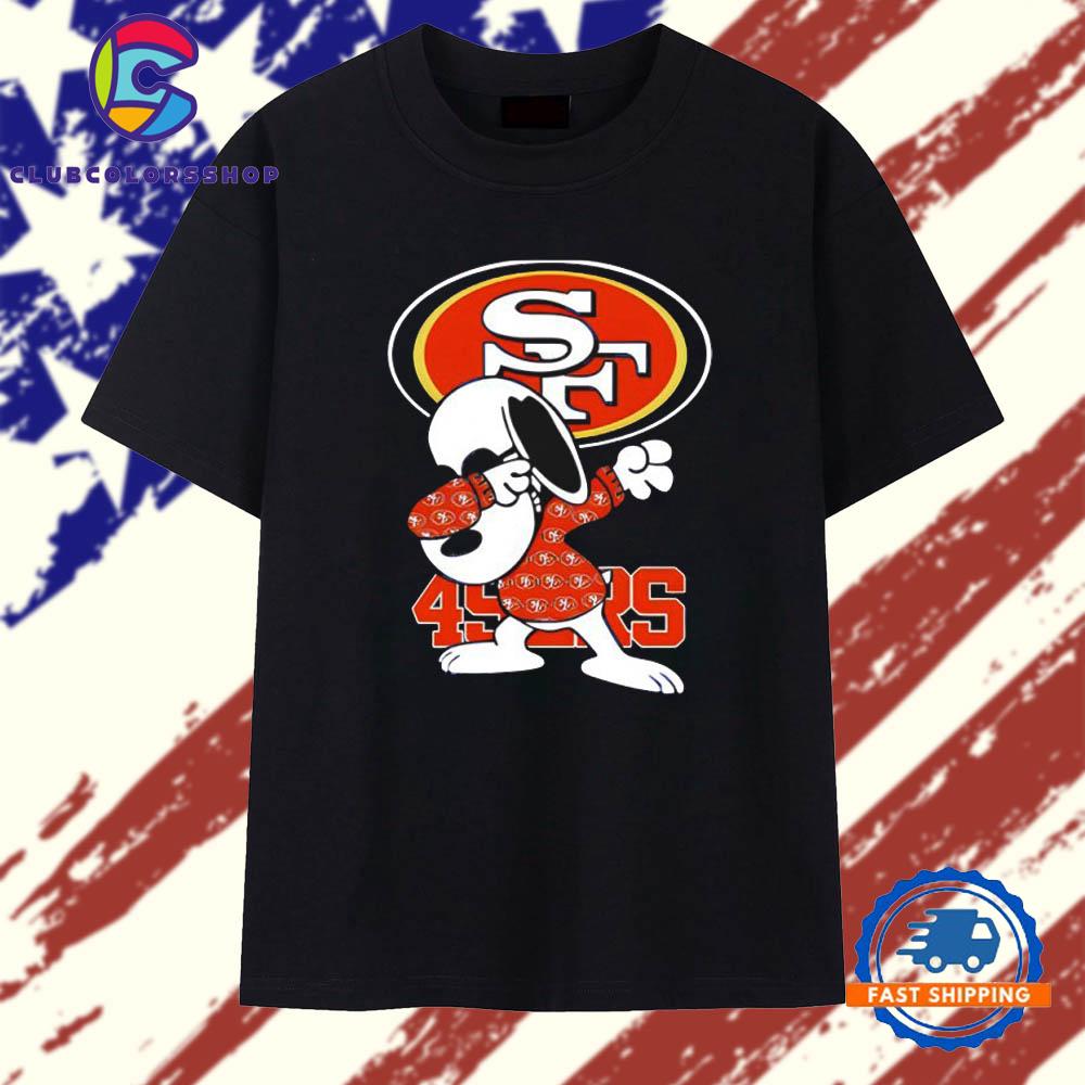 San Francisco 49Ers Snoopy Dabbing Sf T-Shirts