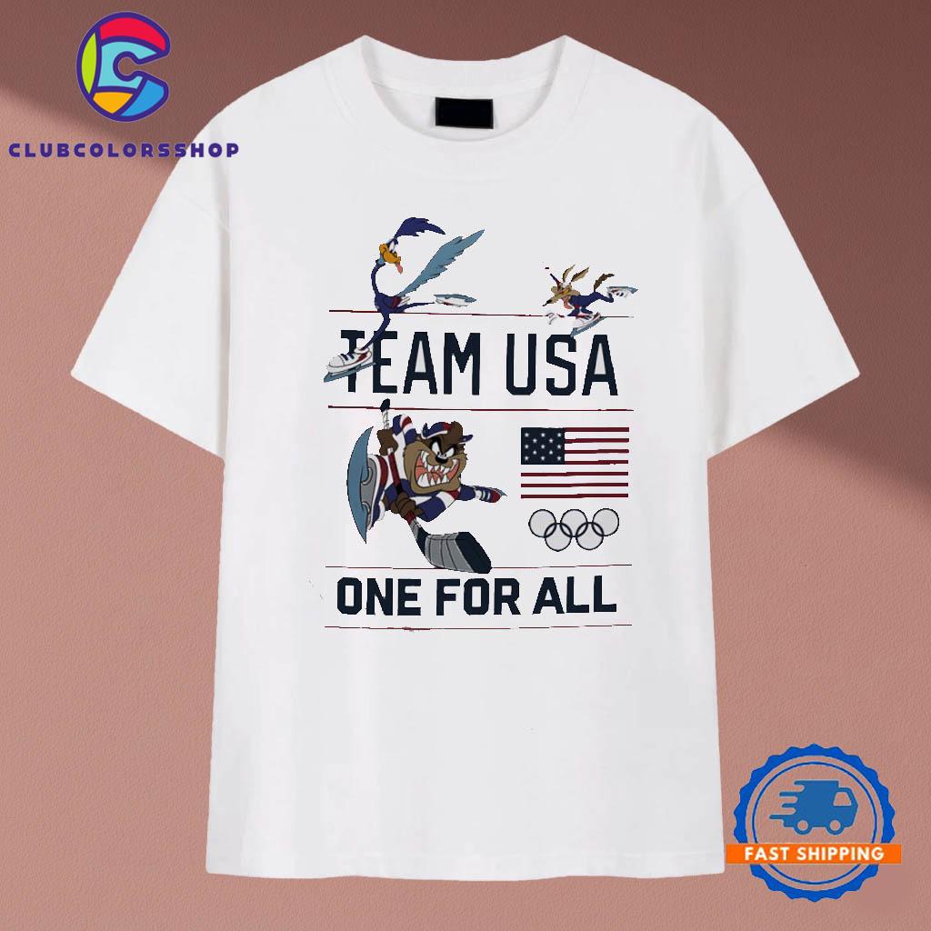 Team USA x Looney Tunes one for all T-Shirts