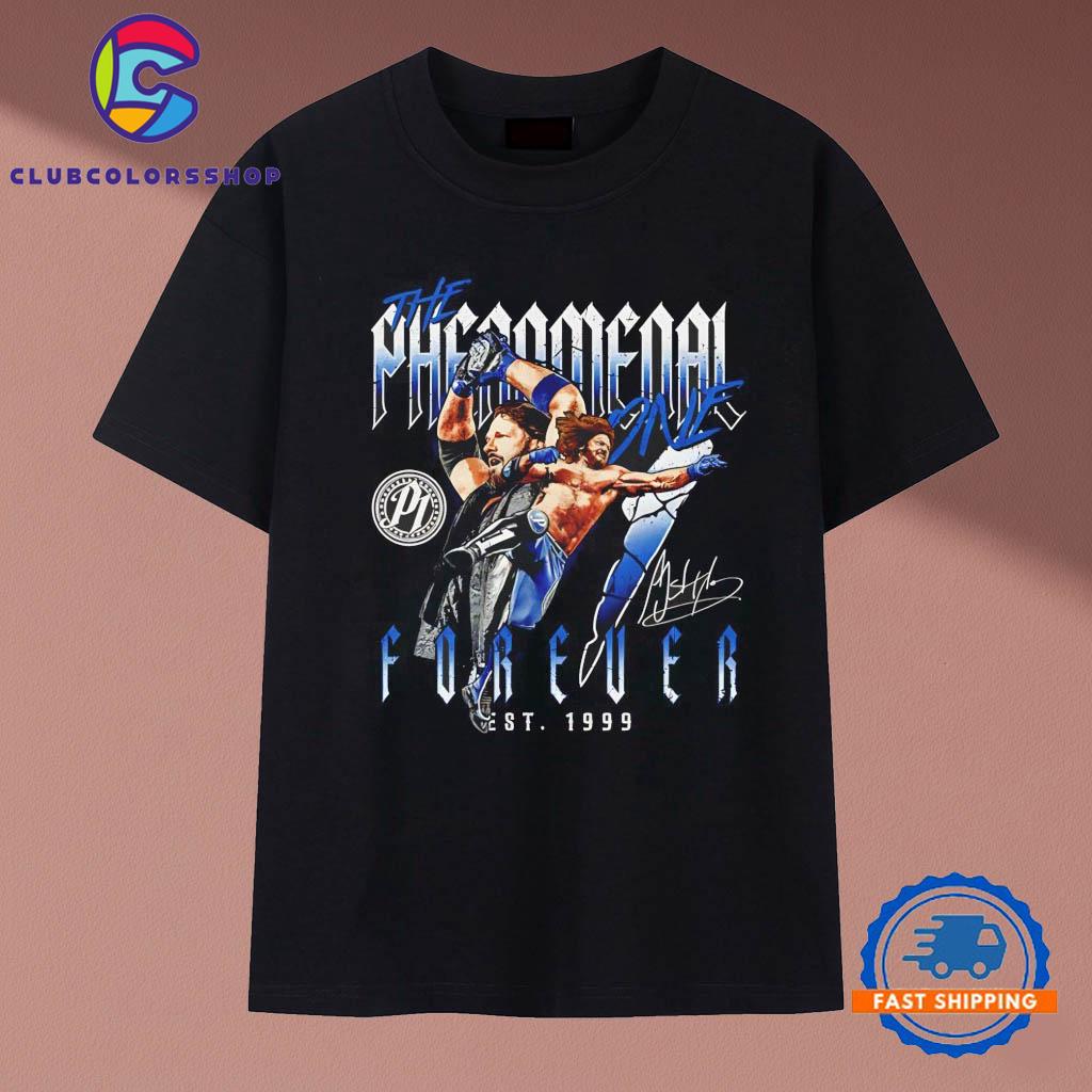 AJ Styles WWE The Phenomenal One Forever T-Shirts
