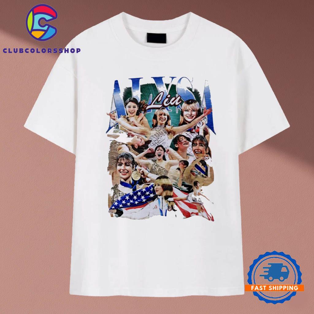 Alysa Liu Bootleg Figure Skating Champion Retro Vintage 90s T-Shirts