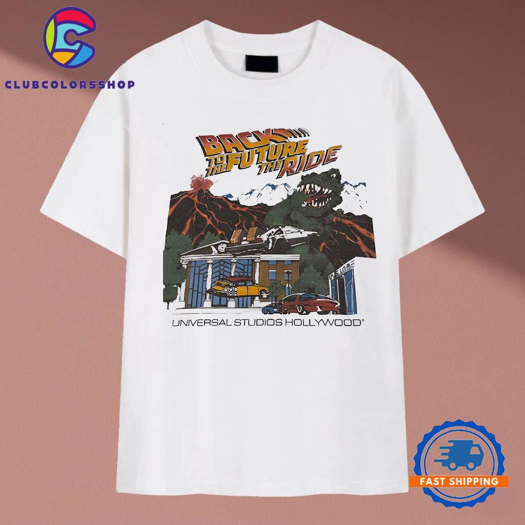 Back To The Future The Ride Universal Studios Hollywood T-Shirts
