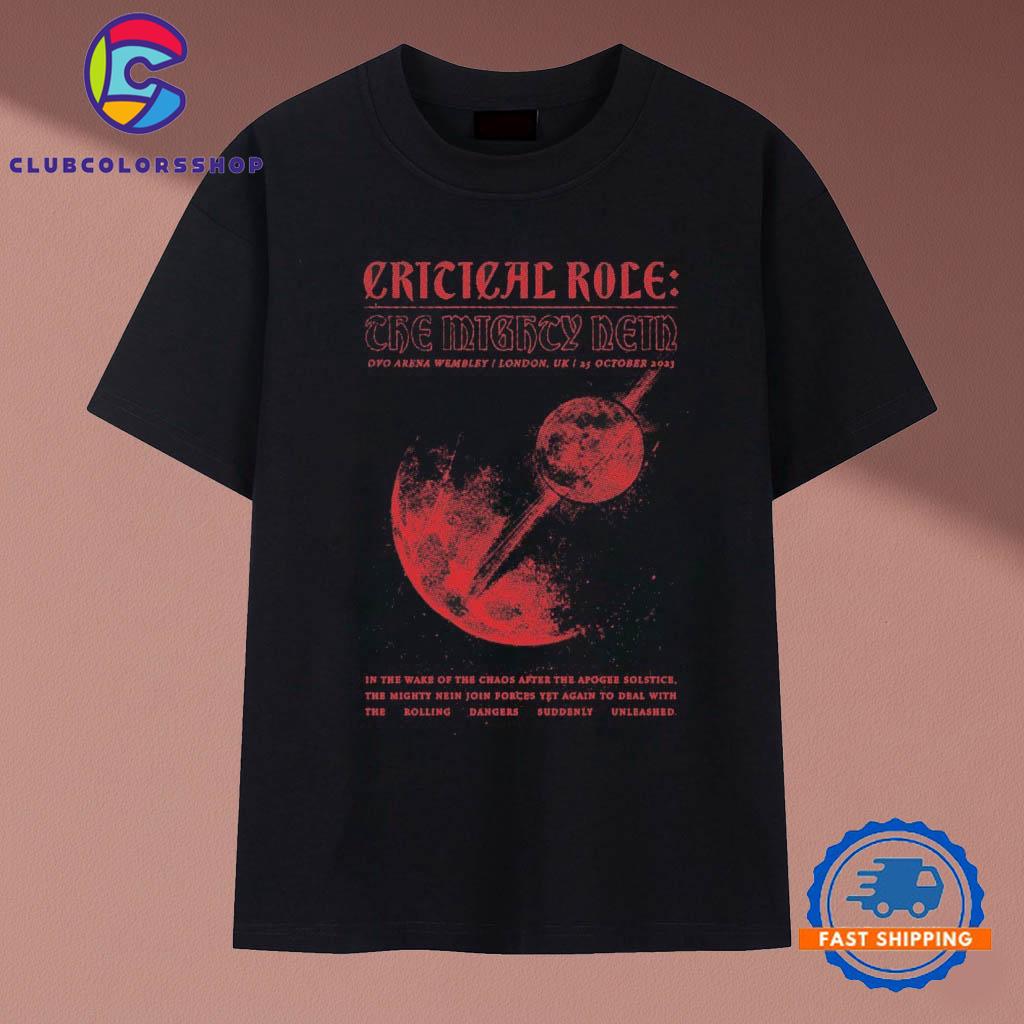 Critical Role The Mighty Nein Echoes Of The Solstice Moon T-Shirts