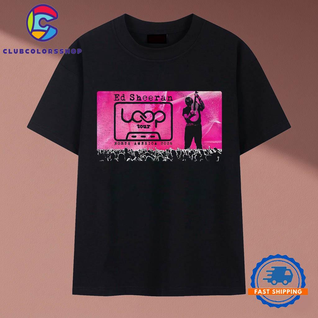 Ed Sheeran Tour North America 2026 T-Shirts