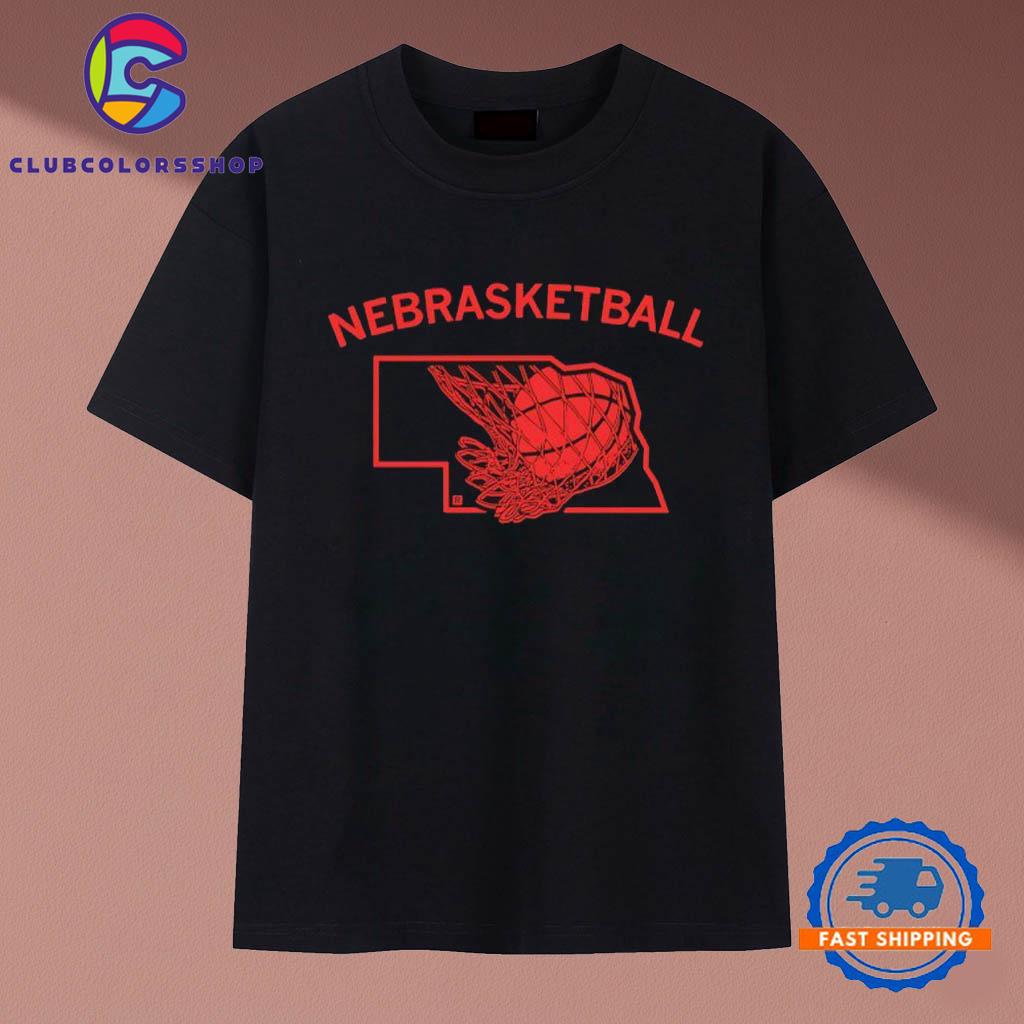 Nebrasketball State Basketball T-Shirt