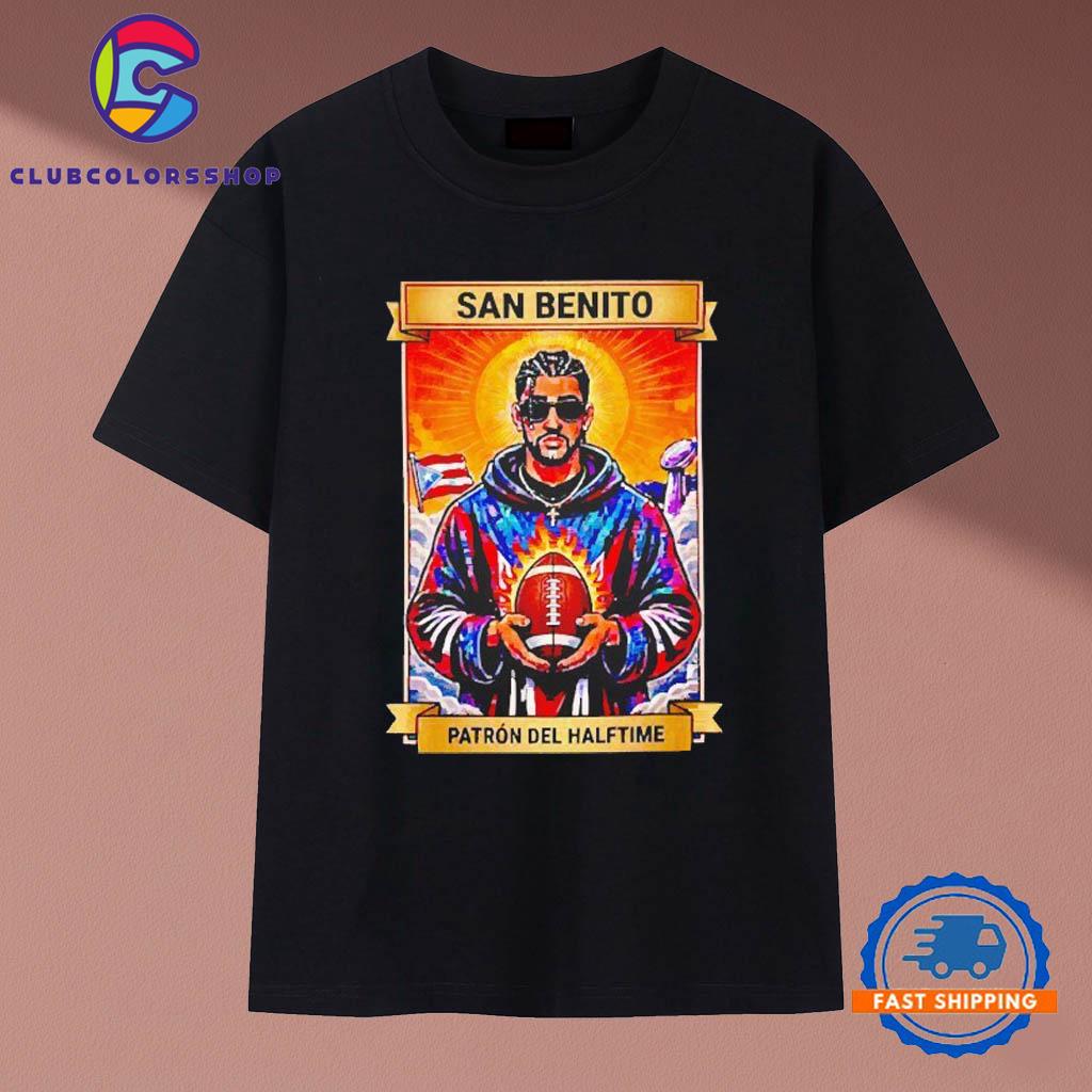 San Benito Halftime Show Benito Bowl Bad Bunny T-Shirt