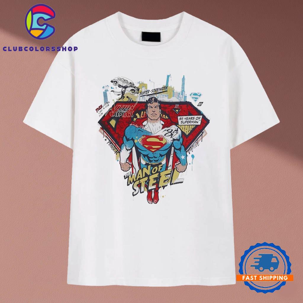 Superman Super-Strength The Man Of Steel T-Shirts