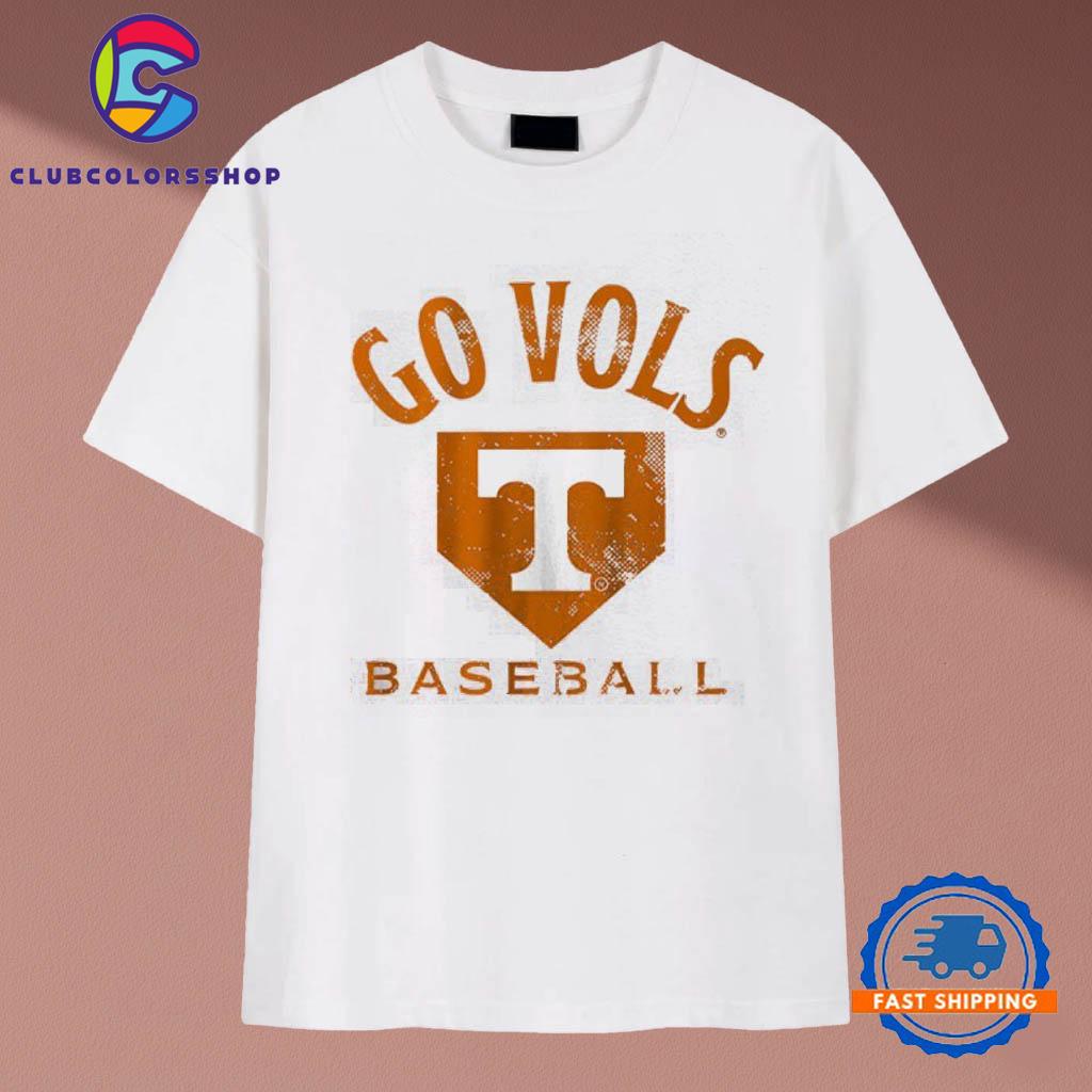 Tennessee Volunteers Baseball Home Plate T-Shirt