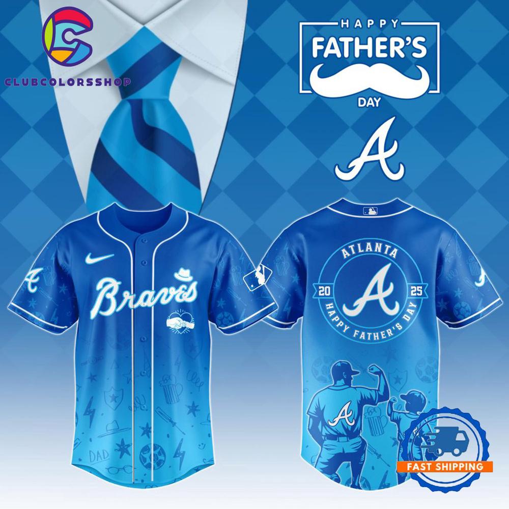 MLB Atlanta Braves x Father’s Day Baseball Jersey