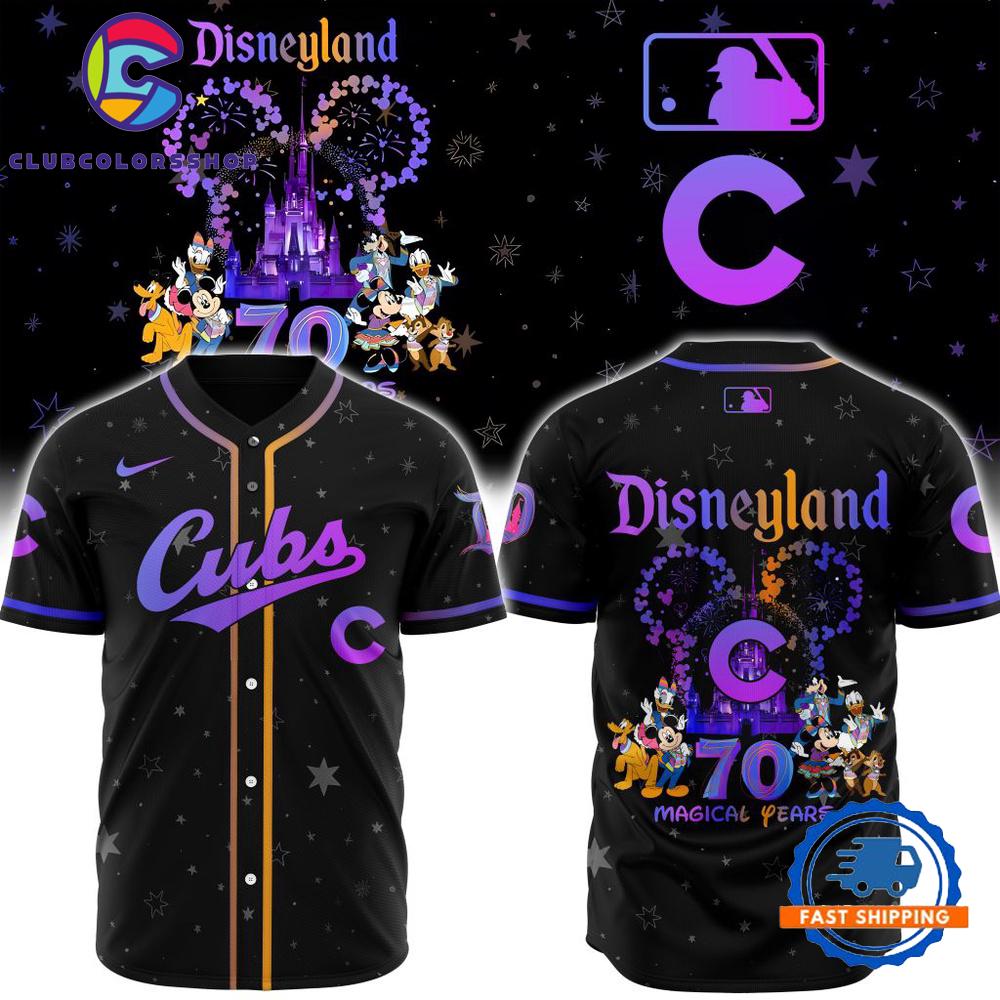 MLB Chicago Cubs x Disneyland 70 Magical Years Baseball Jersey