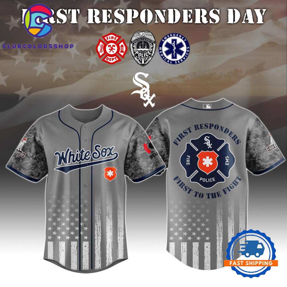 MLB Chicago White Sox First Responders Day Baseball Jersey