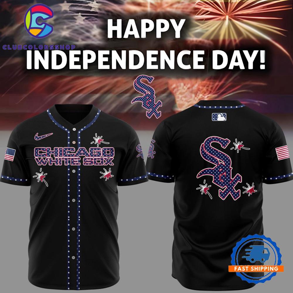 MLB Chicago White Sox Happy Independence Day Baseball Jersey
