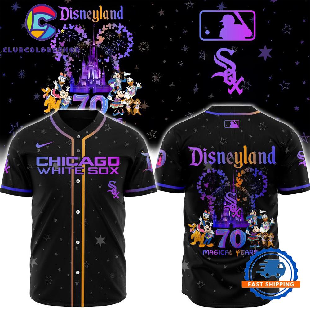 MLB Chicago White Sox x Disneyland 70 Magical Years Baseball Jersey