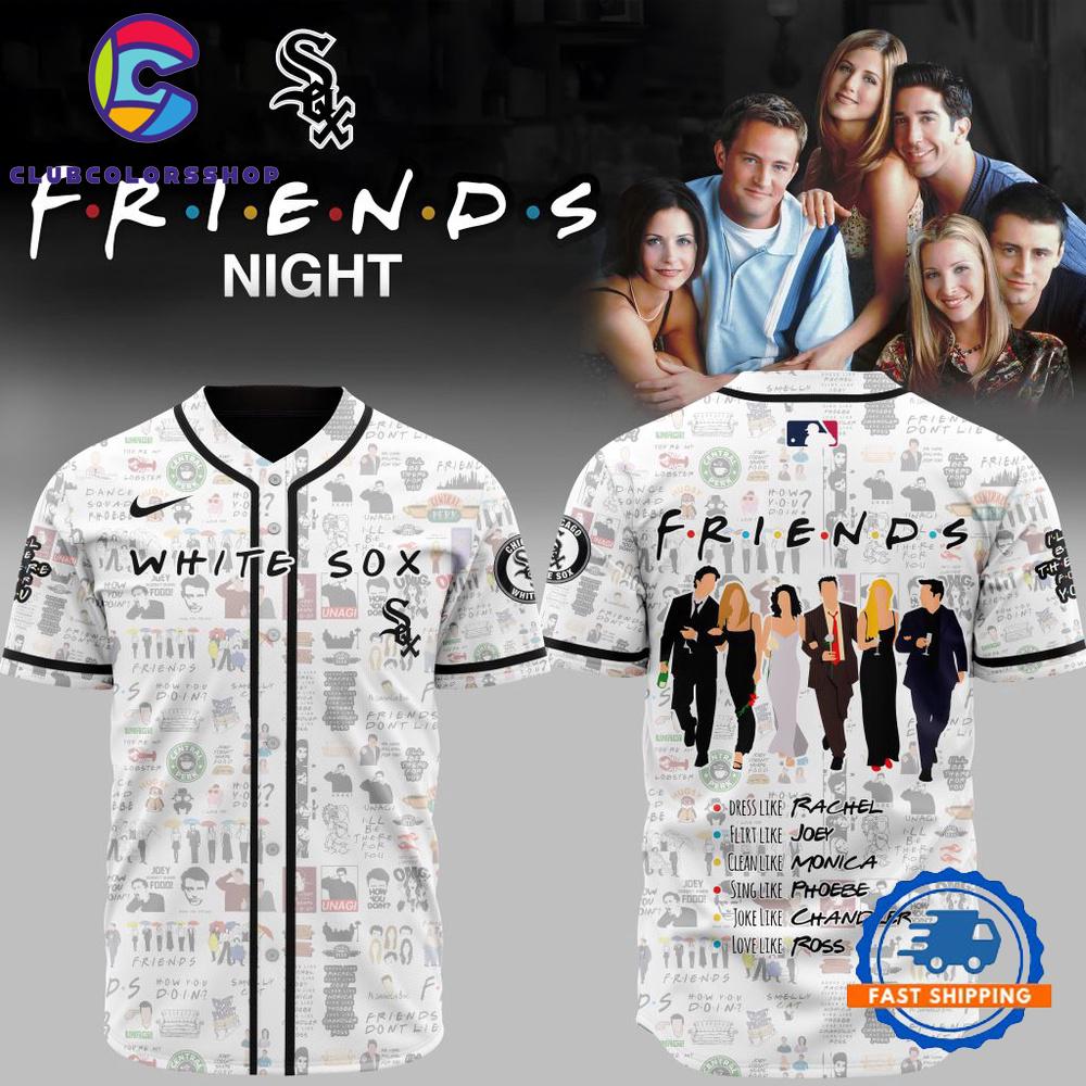 MLB Chicago White Sox x Friends Baseball Jersey