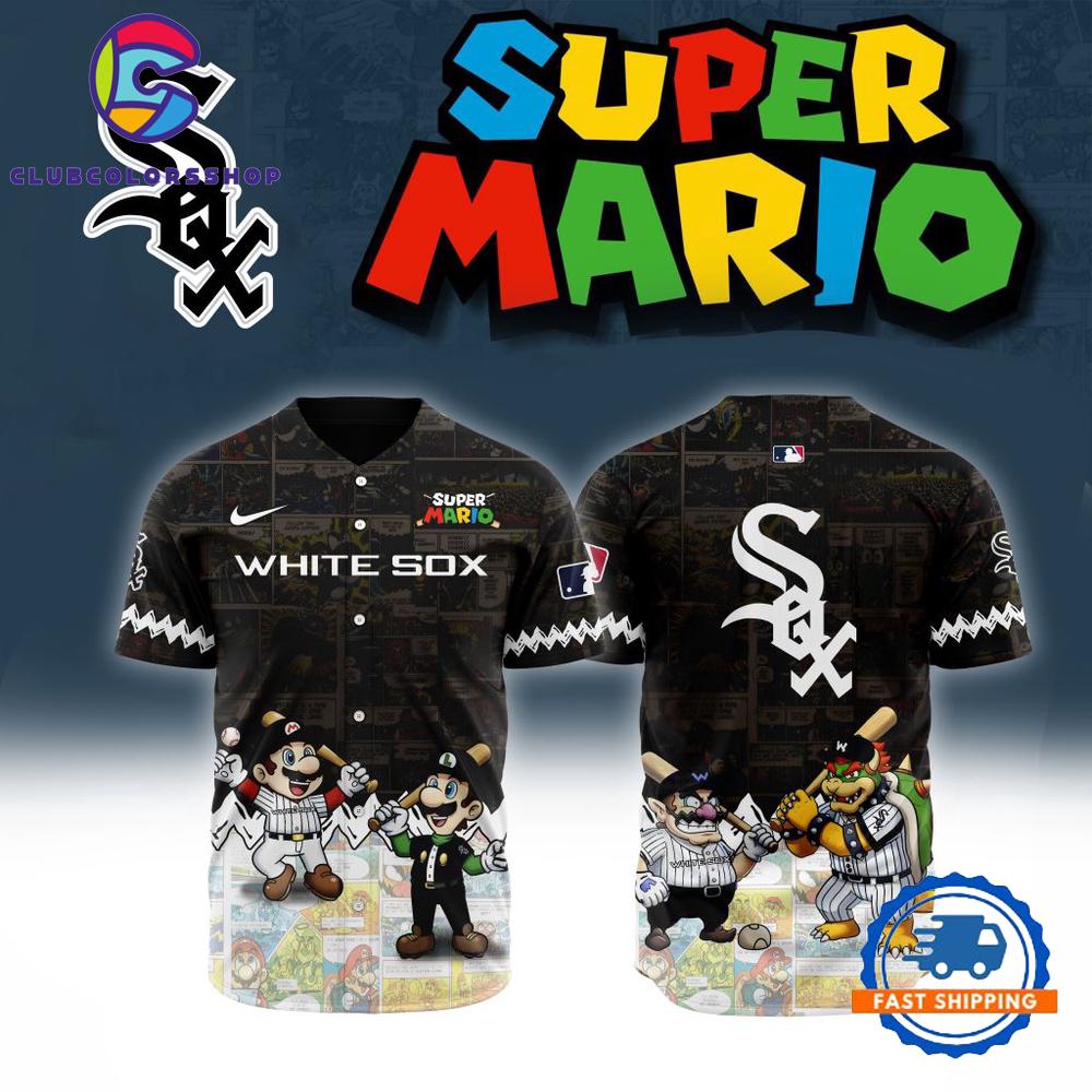MLB Chicago White Sox x Super Mario Baseball Jersey