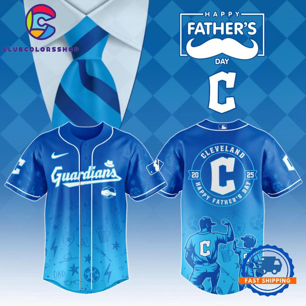 MLB Cleveland Guardians x Father’s Day Baseball Jersey