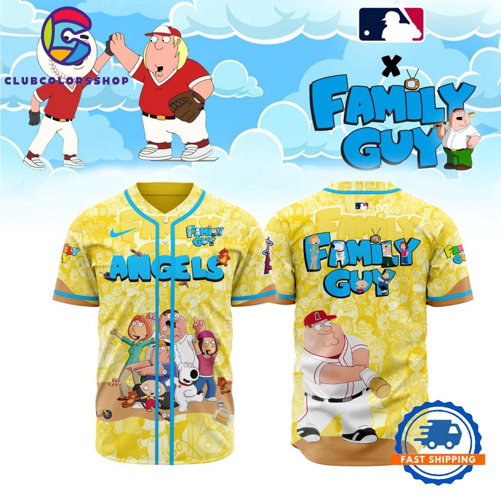 MLB Los Angeles Angels x Family Guy Baseball Jersey