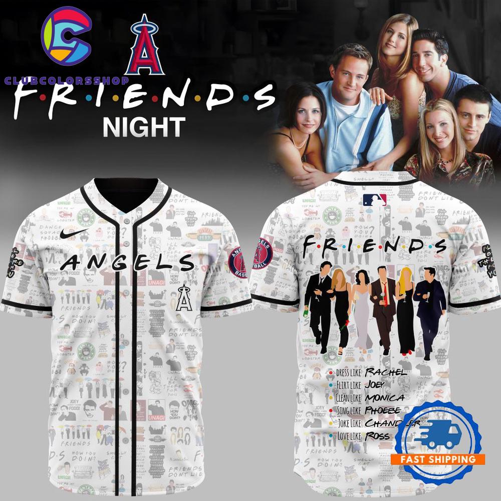 MLB Los Angeles Angels x Friends Baseball Jersey