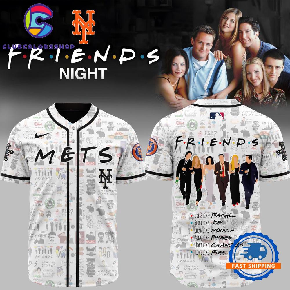 MLB New York Mets x Friends Baseball Jersey