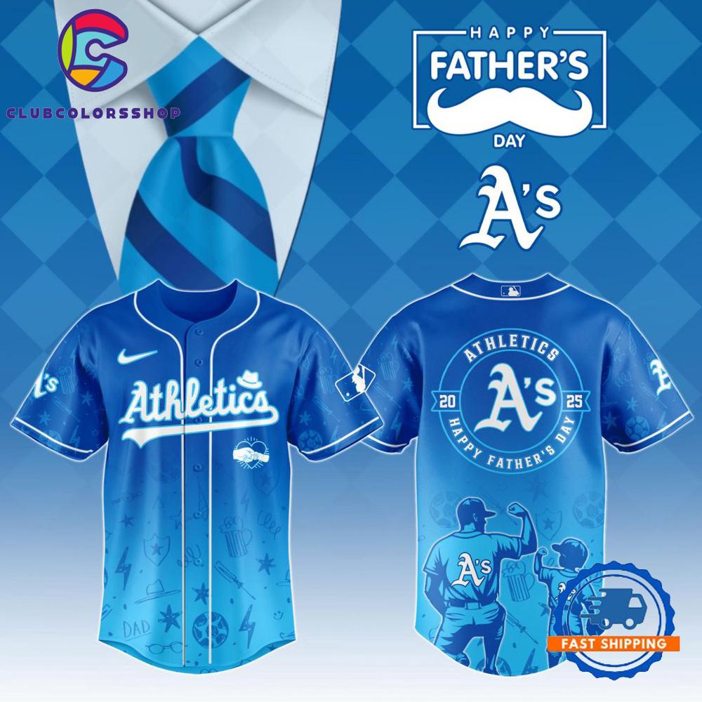 MLB Oakland Athletics x Father’s Day Baseball Jersey