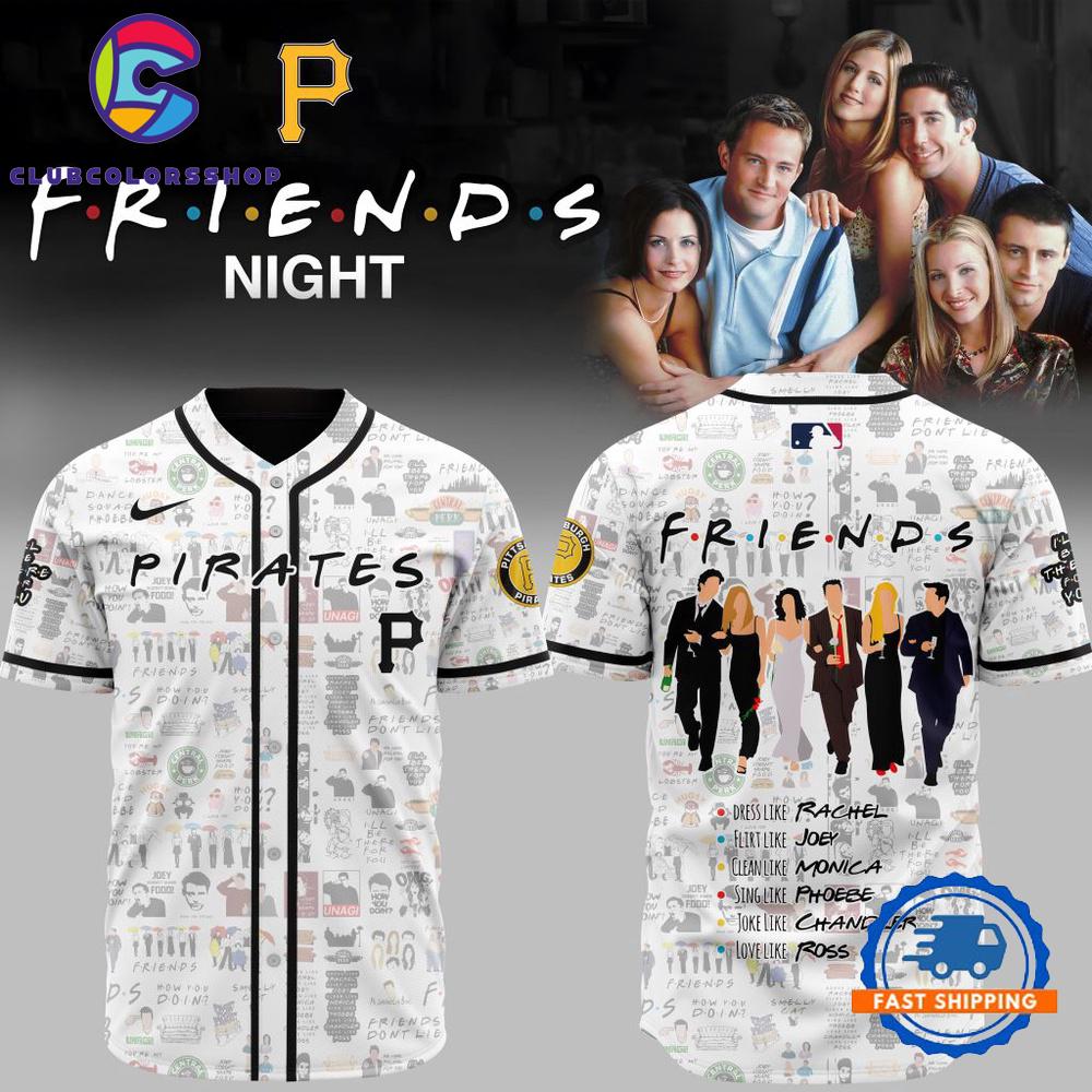 MLB Pittsburgh Pirates x Friends Baseball Jersey