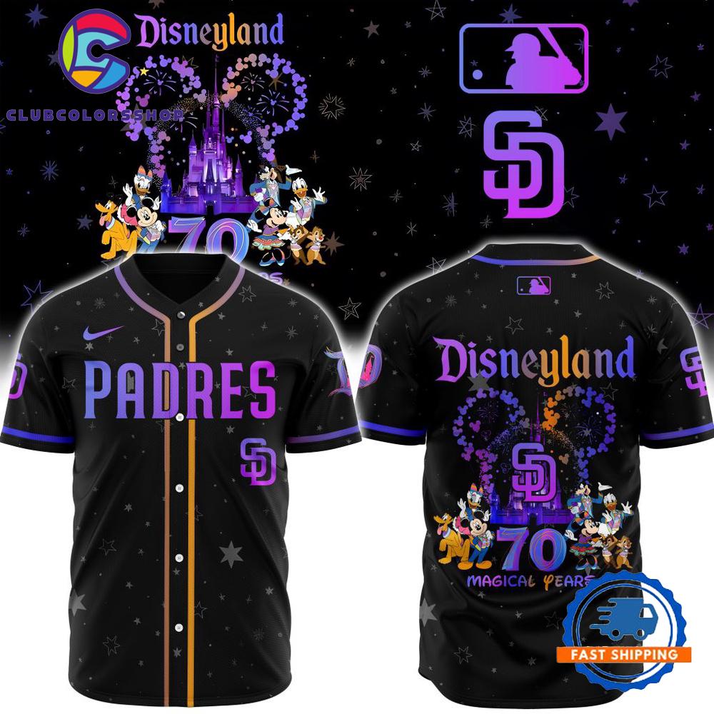 MLB San Diego Padres x Disneyland 70 Magical Years Baseball Jersey