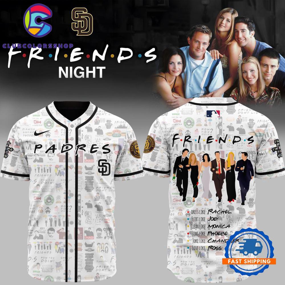 MLB San Diego Padres x Friends Baseball Jersey