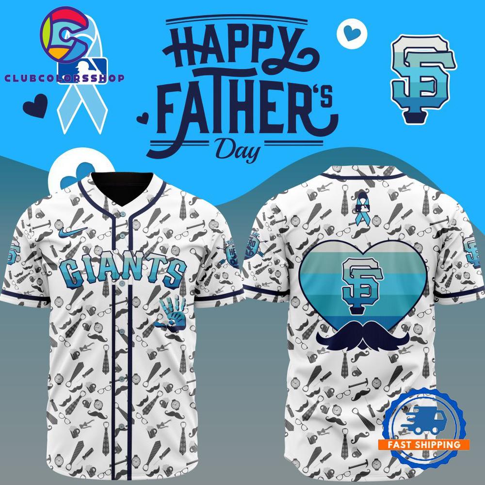 MLB San Francisco Giants Happy Father’s Day Baseball Jersey