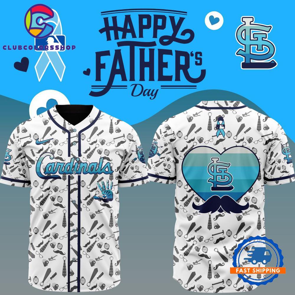 MLB St. Louis Cardinals Happy Father’s Day Baseball Jersey